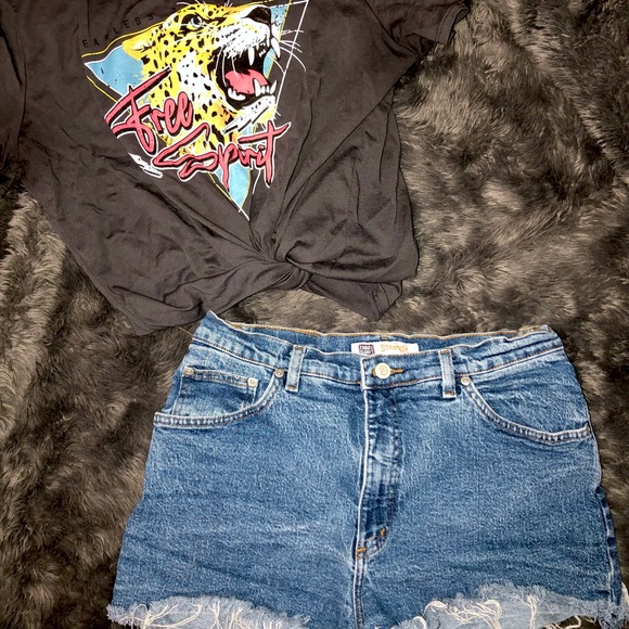 Faded Glory Pants - Faded Glory Blue Jean shorts